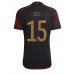 Tanie Strój piłkarski Niemcy Niklas Sule #15 Koszulka Wyjazdowej MŚ 2022 Krótkie Rękawy
